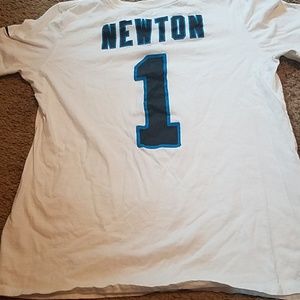 Nike Tee - Panthers - Cam Newton #1 - womens Large